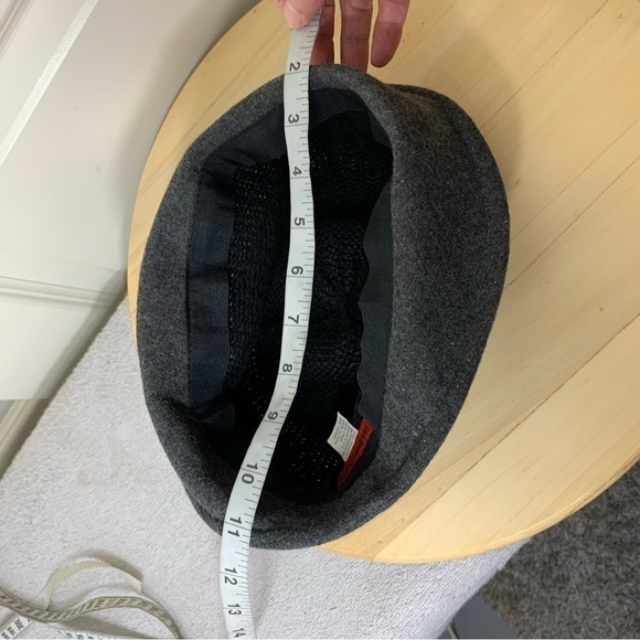 San Diego Hat Co Feminin Neutral Black Gray Knit Wool Blend Bucket Hat One Size - Picture 11 of 11